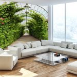 Interno con aria condizionata